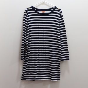 Joe fresh nautical navy striped dress